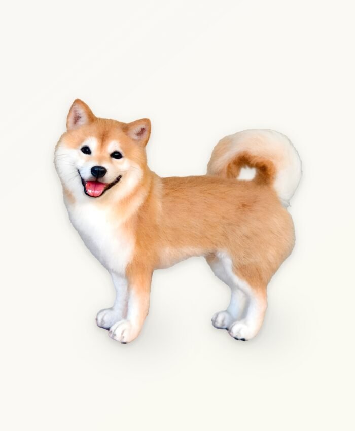 Realistic felted pet portrait by hand – Full Body version