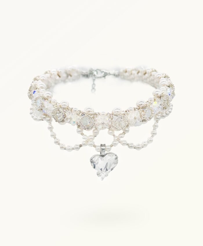 Elegant pet and owner necklace symbolizing love and connection