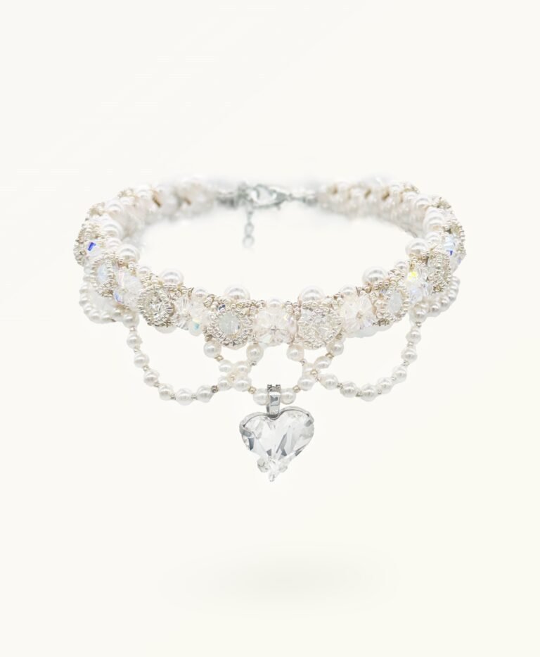 Elegant pet and owner necklace symbolizing love and connection